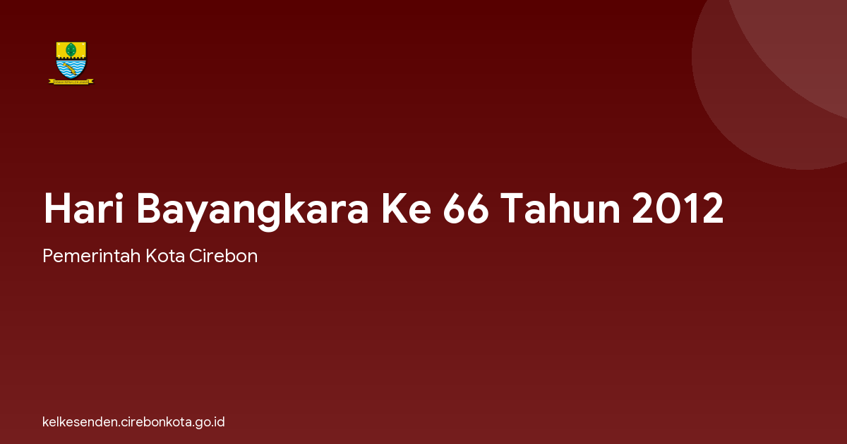 Hari Bayangkara Ke 66 Tahun 2012