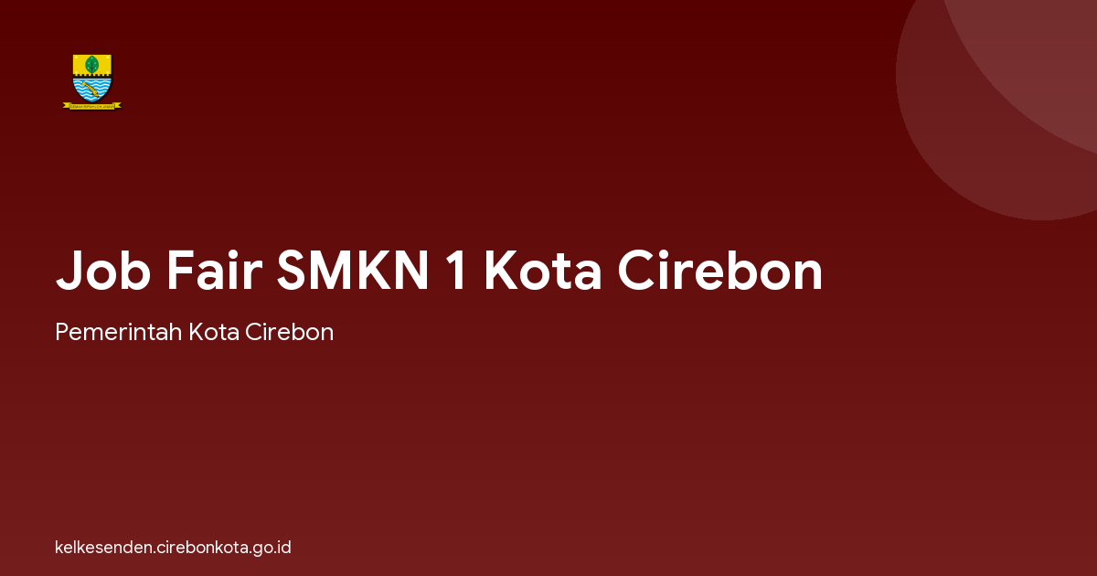 Job Fair SMKN 1 Kota Cirebon